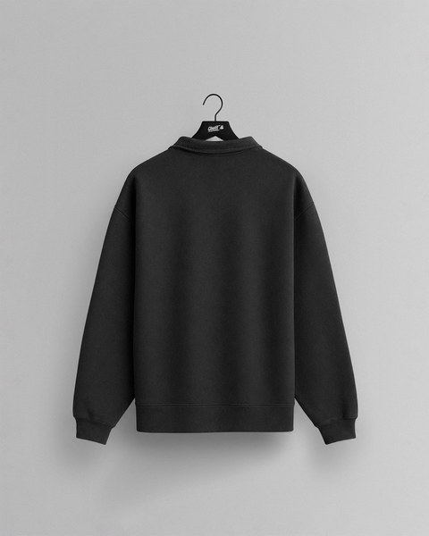 メンズウェア GHOST FLOG GANG HIGH NECK ZIP PULLOVER GHOST FLOG
