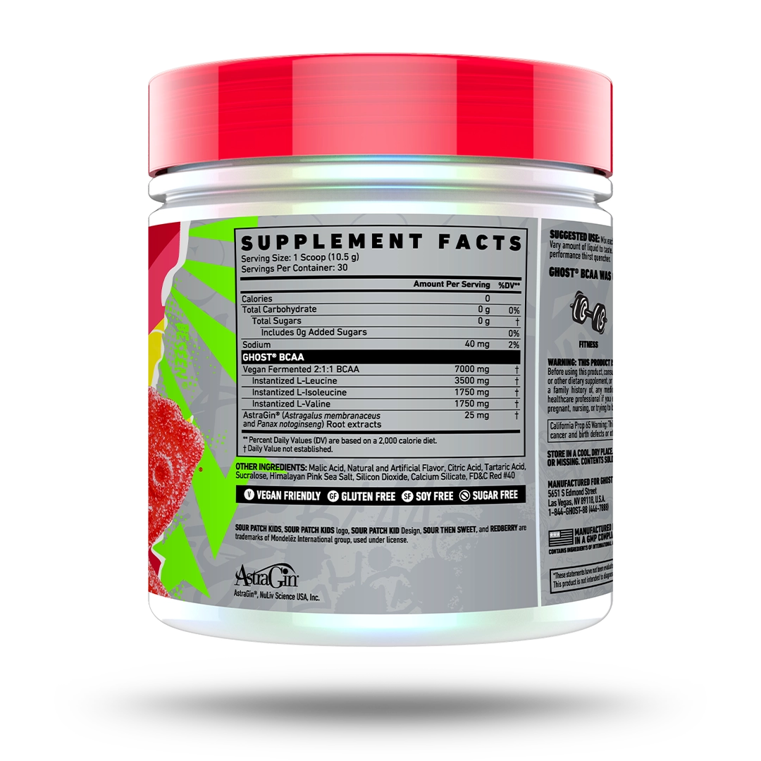 GHOST® BCAA x SOUR PATCH KIDS® | REDBERRY®