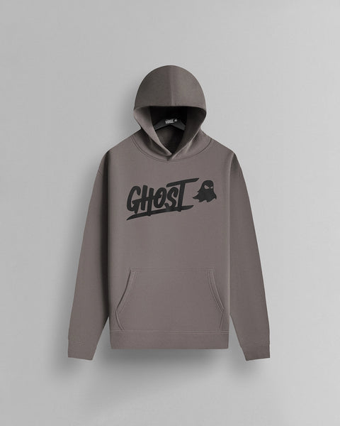 GHOST® CORE LOGO HOODIE | FADED GREY - GHOST LIFESTYLE
