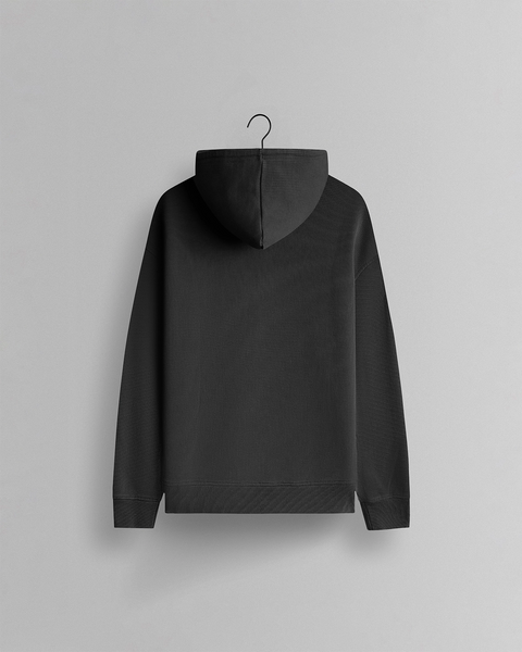 GHOST® CORE WAFFLE HOODIE | CHARCOAL - GHOST LIFESTYLE