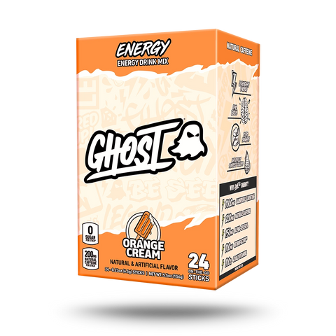 GHOST® ENERGY STICKS 24-PACK | ORANGE CREAM | ENERGY SUPPLEMENT