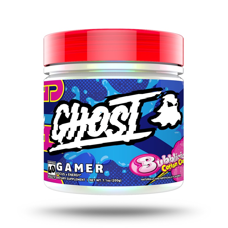 GHOST® Gamer x Bubblicious Cotton Candy