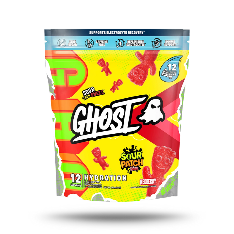 GHOST® HYDRATION STICKS 12-PACK x SOUR PATCH KIDS® | REDBERRY®