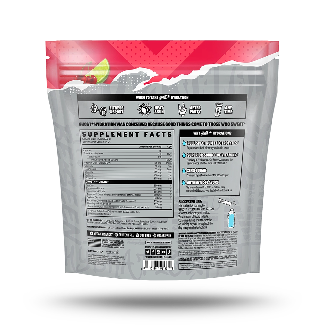 GHOST® HYDRATION STICKS x SONIC® | CHERRY LIMEADE