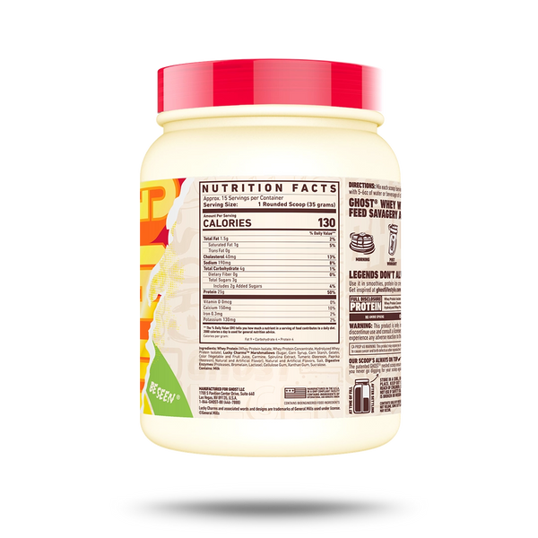 GHOST® WHEY x LUCKY CHARMS™ | CEREAL MILK® | WHEY PROTEIN SUPPLEMENT