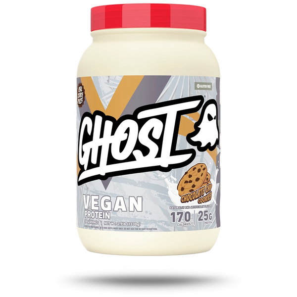 GHOST® VEGAN V2 | CHOCOLATE CHIP COOKIES | PLANT-BASED PROTEIN