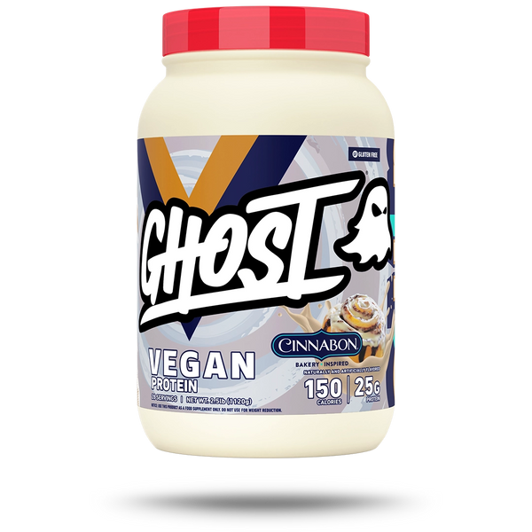 GHOST® VEGAN V2 | CINNABON® | PLANT-BASED PROTEIN SUPPLEMENT