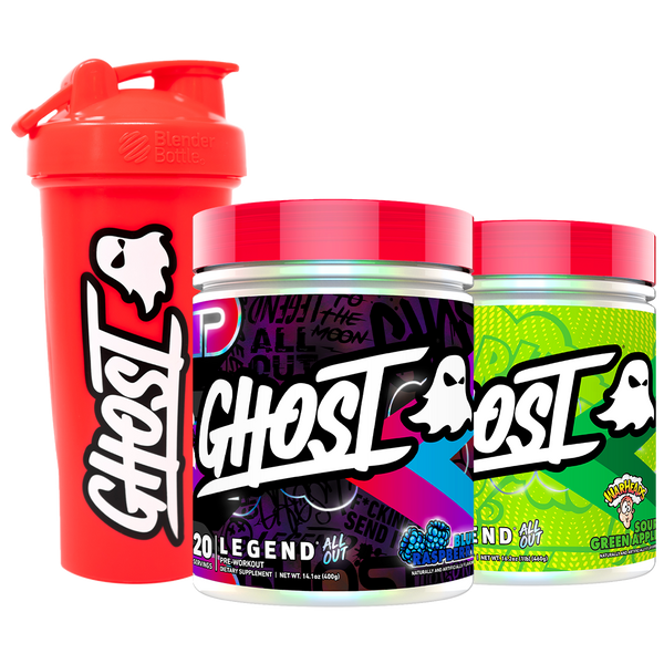 GHOST LEGEND® ALL OUT BUNDLE HIGHSTIM PREWORKOUT BUNDLE