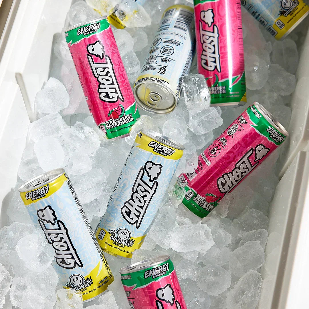 GHOST® ENERGY "OG COLADA" & "STRAWBERRY WATERMELON" SECURE A CAN