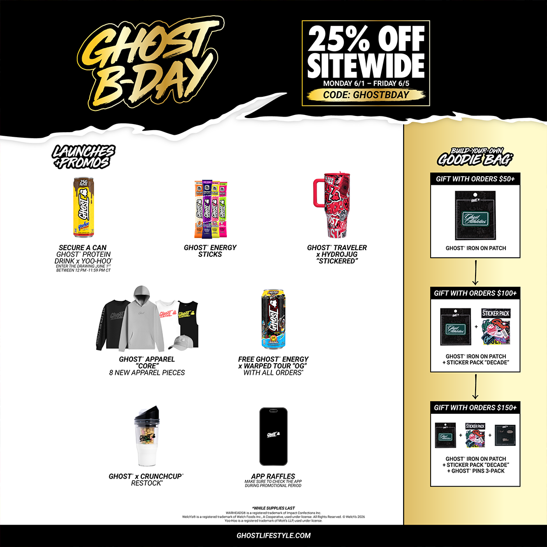 GHOST® 10TH BIRTHDAY