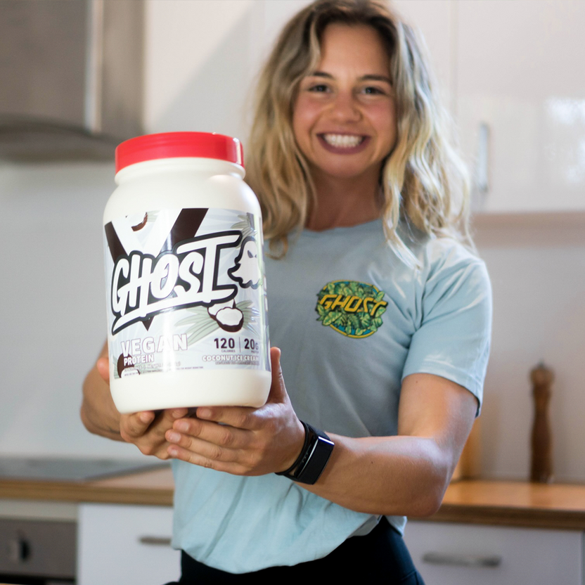 MIKAELA'S VEGAN COCONUT ICE CREAM RECIPE GHOST