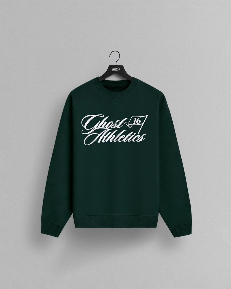 GHOST® ATHLETICS CREWNECK | PINE