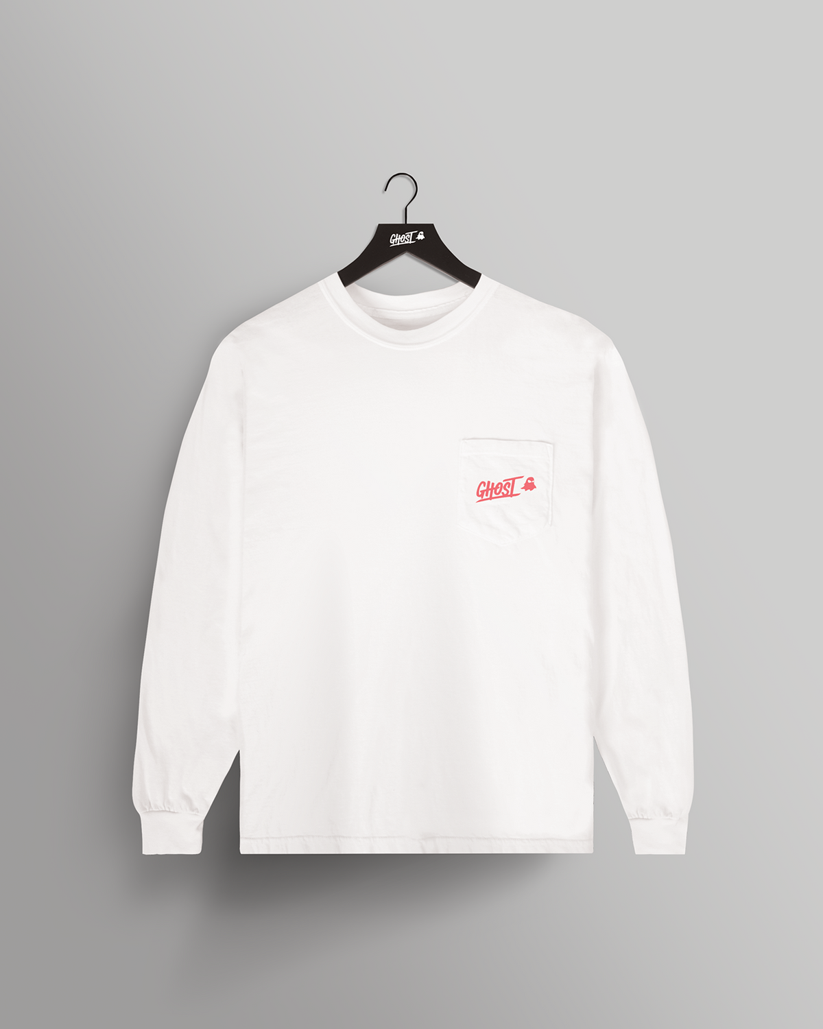 GHOST® SUMMER GRAPHIC LONG SLEEVE | WHITE
