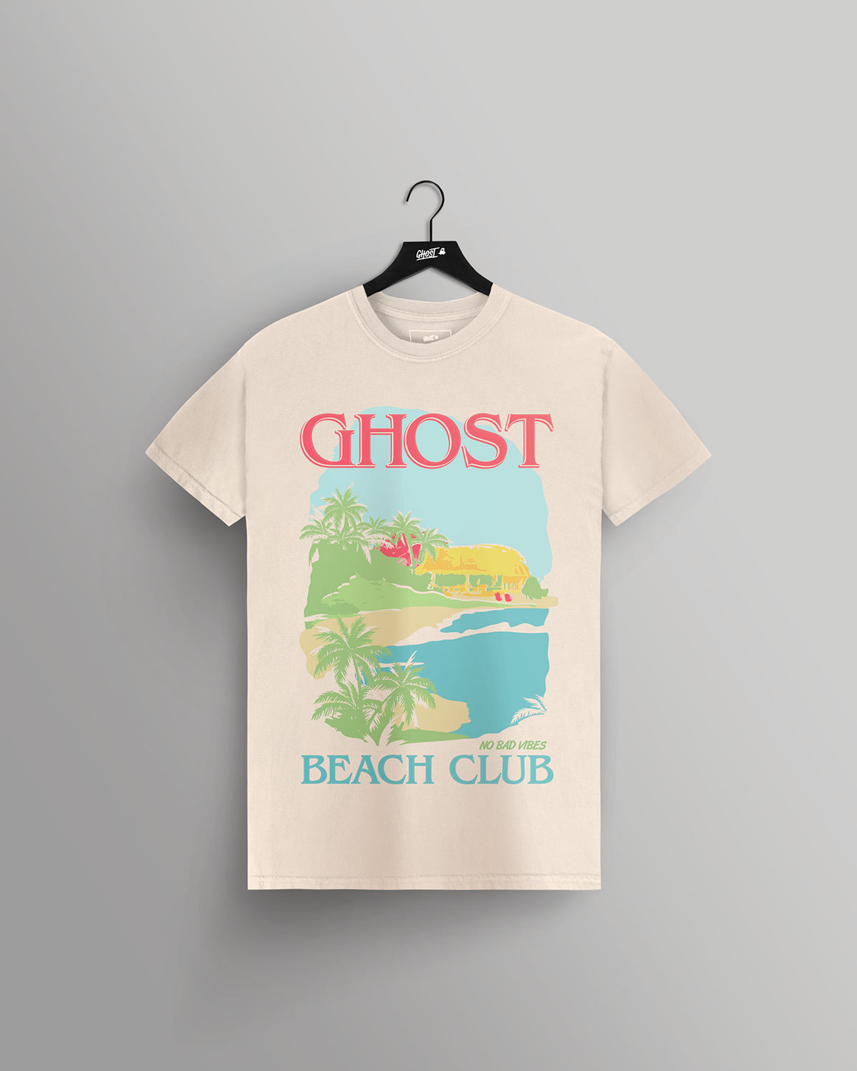 GHOST® SUMMER GRAPHIC TEE | IVORY