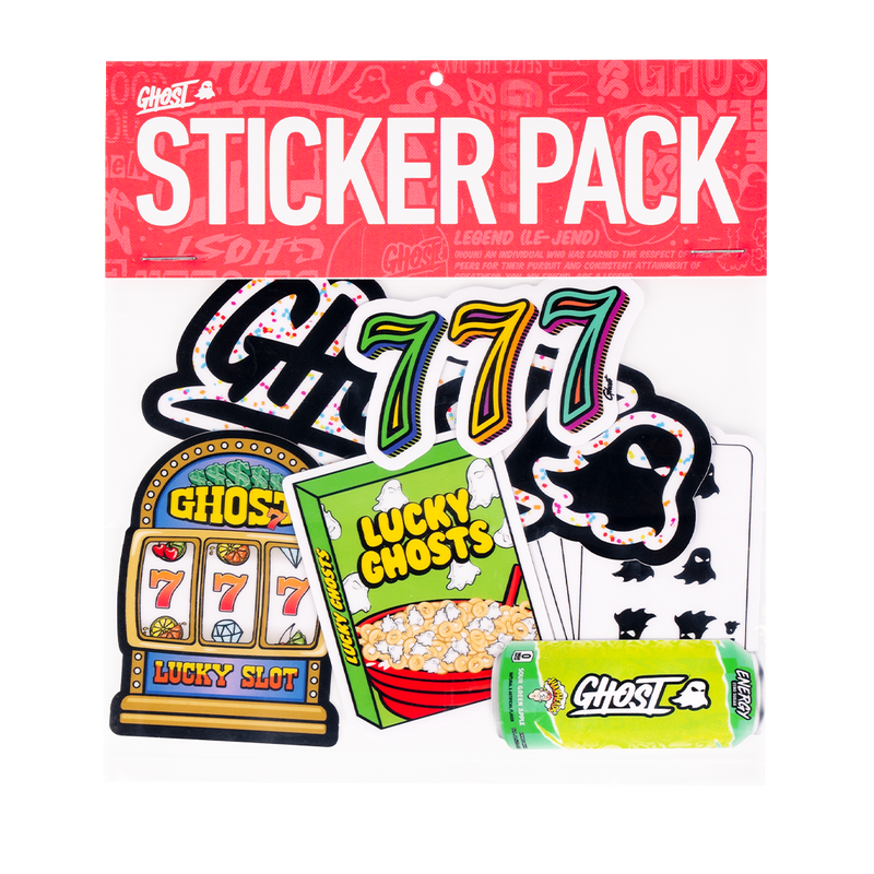 GHOST® Lucky 7 Sticker Pack