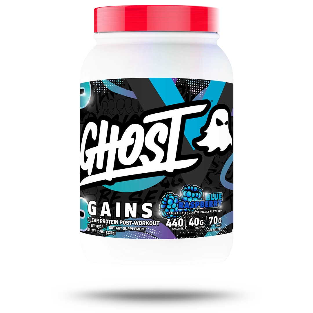 GHOST® CLEAR GAINS | BLUE RASPBERRY - GHOST LIFESTYLE