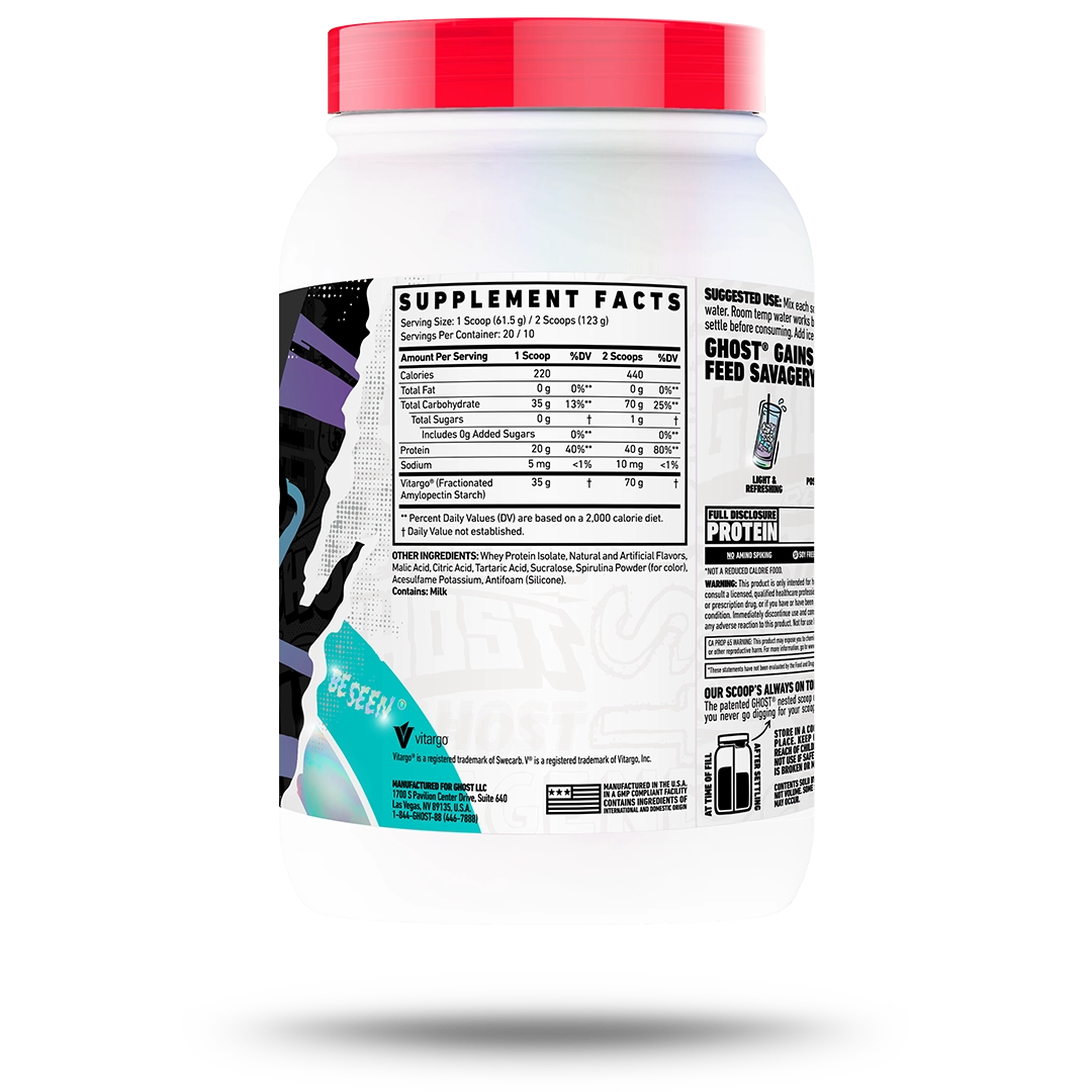 GHOST® CLEAR GAINS | BLUE RASPBERRY