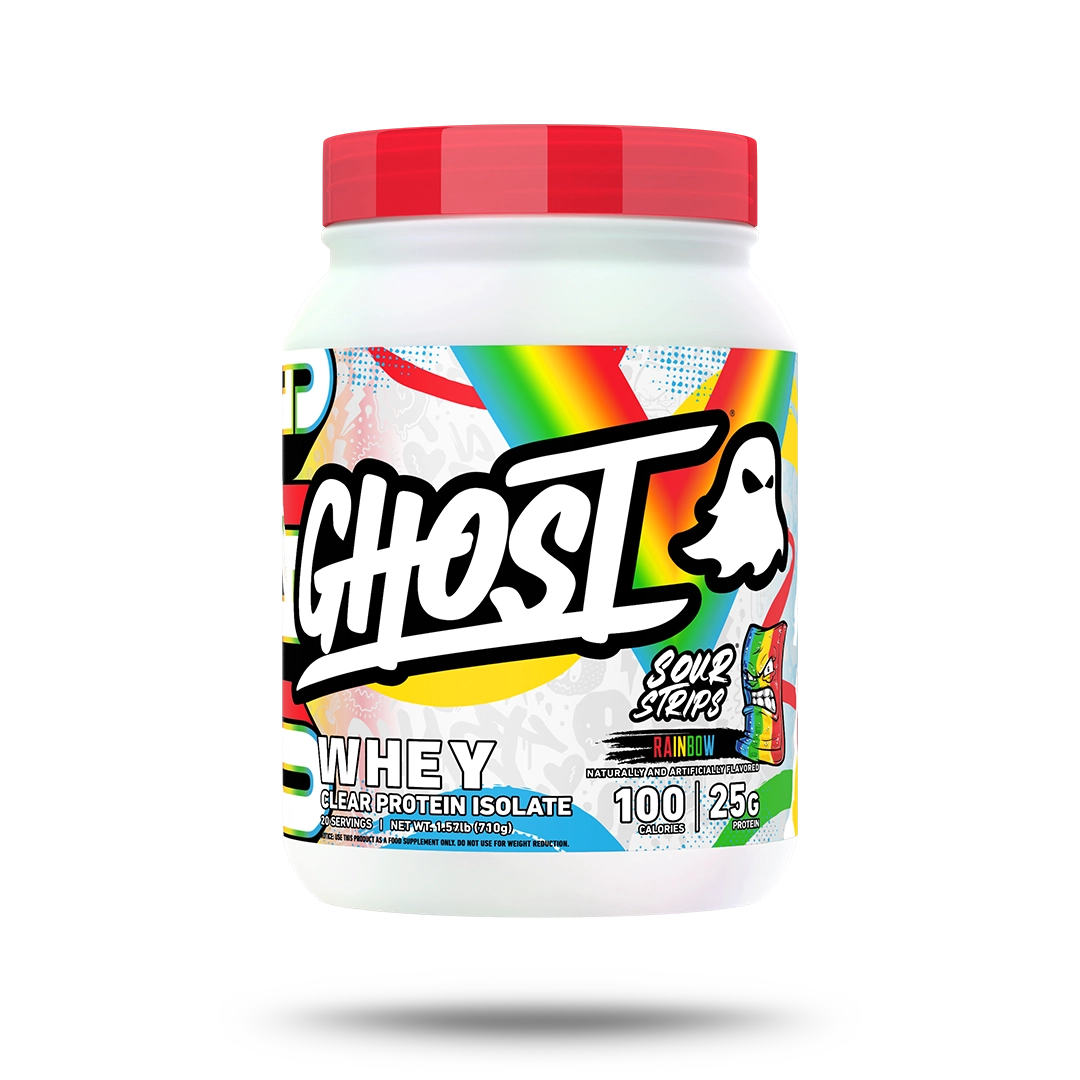 Sour Strips GHOST Rainbow Sour Strips Clear Whey — product image