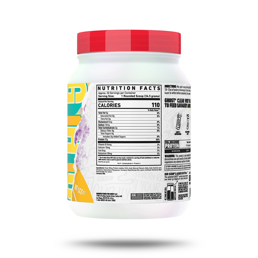 GHOST® CLEAR WHEY x SYDNEY CUMMINGS | MANGO COLADA