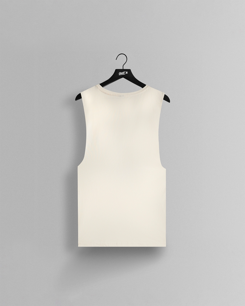 GHOST® COASTLINE SLEEVELESS TEE | NATURAL