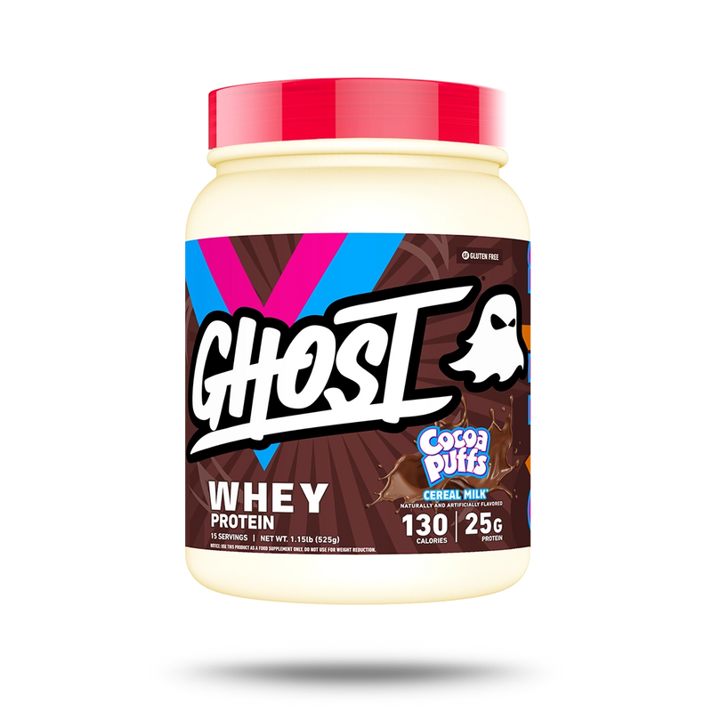 GHOST® 1LB WHEY x COCOA PUFFS™ | COCOA PUFFS™ CEREAL MILK®