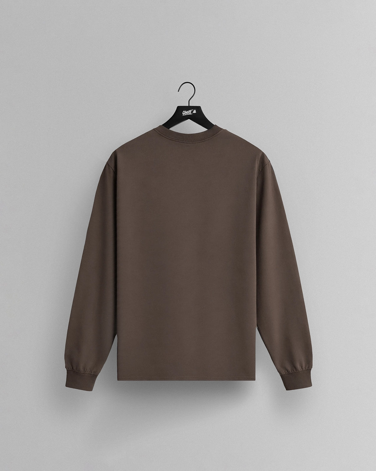 GHOST® CORE LOGO LONG SLEEVE | COCOA