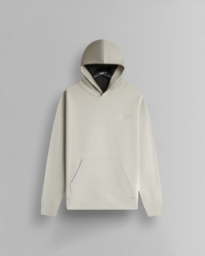 GHOST® CORE OVERSIZED HOODIE | CEMENT