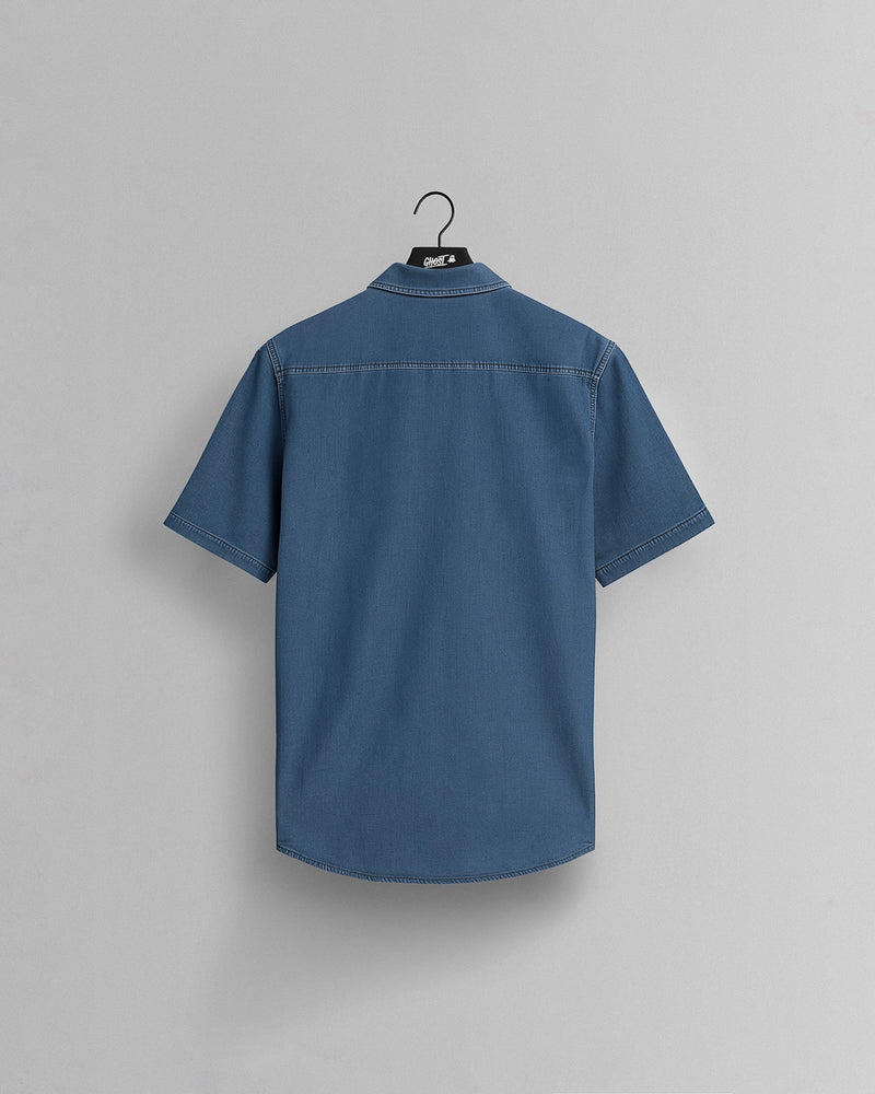 GHOST® CORE SHORT SLEEVE BUTTON DOWN | CHAMBRAY