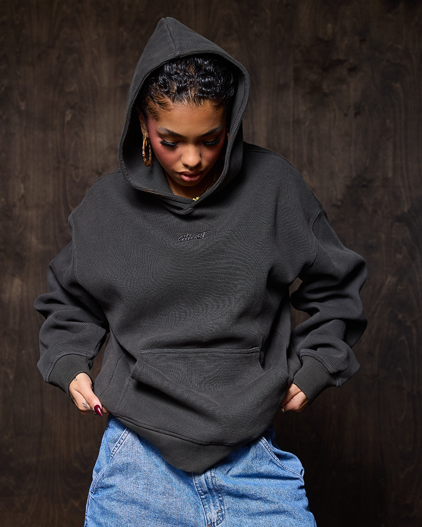 GHOST® CORE WAFFLE HOODIE GHOST® CORE WAFFLE HOODIE