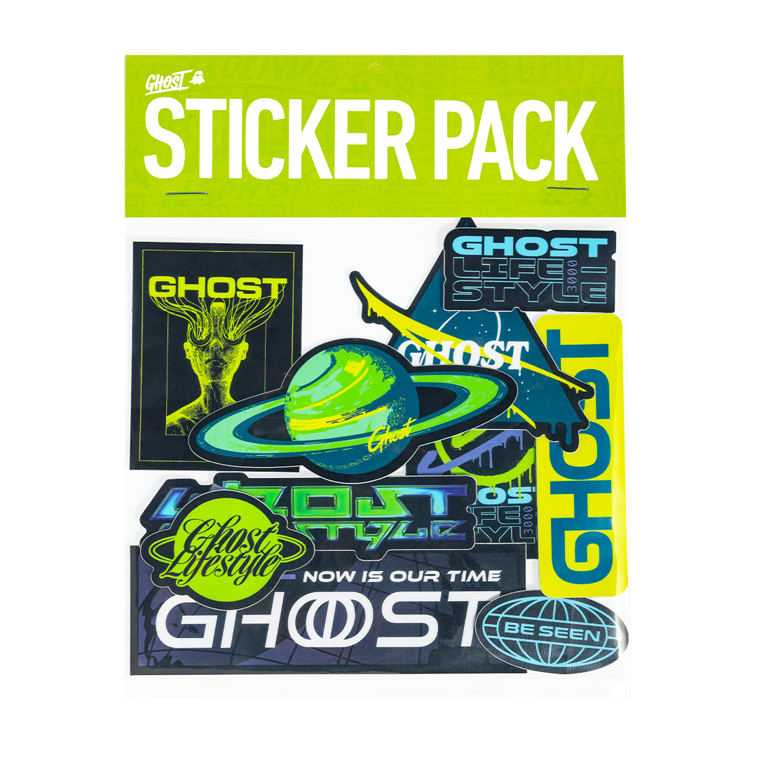 GHOST® STICKER PACK | DARK MATTER