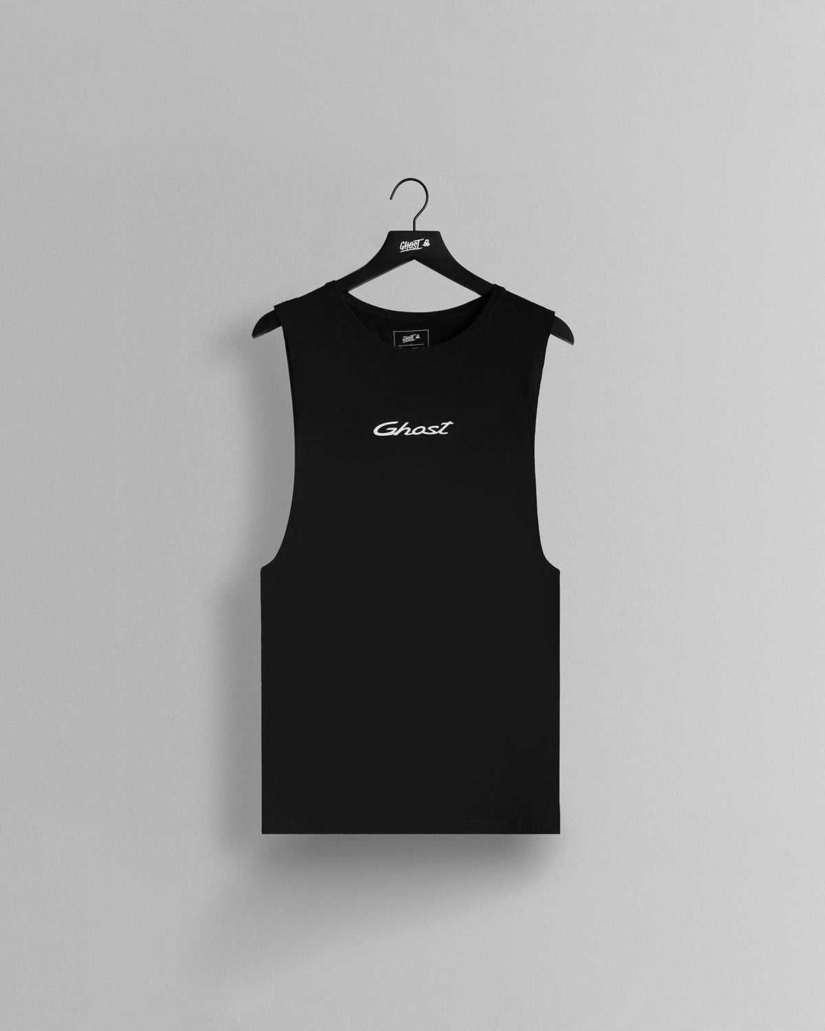 GHOST® DRIVING CLUB SLEEVELESS TEE | COAL