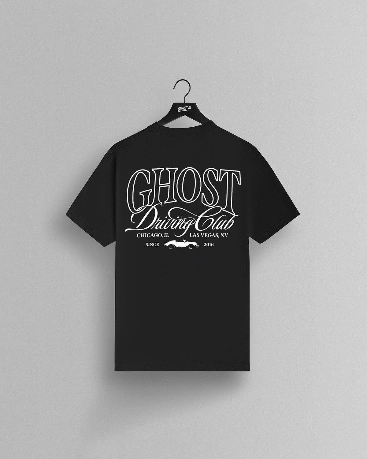 GHOST® DRIVING CLUB TEE | BLACK