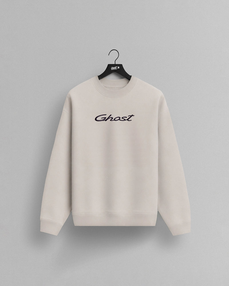 GHOST® DRIVING CLUB CREWNECK | BONE view 1