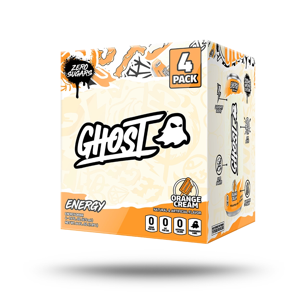 GHOST® ENERGY 4 PACK | ORANGE CREAM