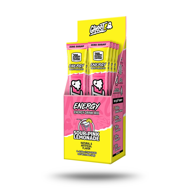 GHOST® ENERGY STICKS 8-PACK | SOUR PINK LEMONADE