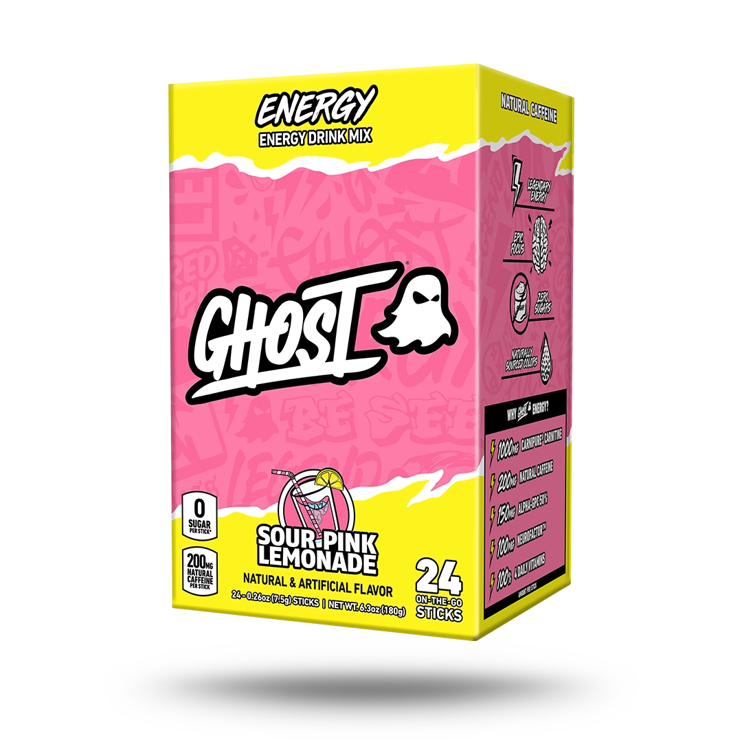 GHOST® ENERGY STICKS 24-PACK | SOUR PINK LEMONADE