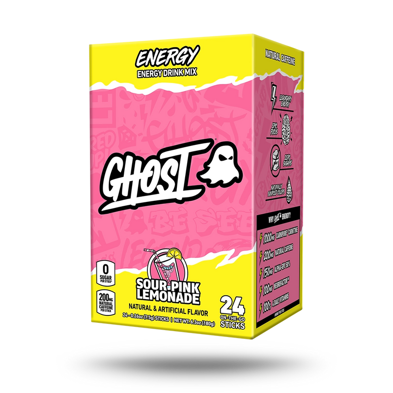 GHOST® ENERGY STICKS 24-PACK | SOUR PINK LEMONADE