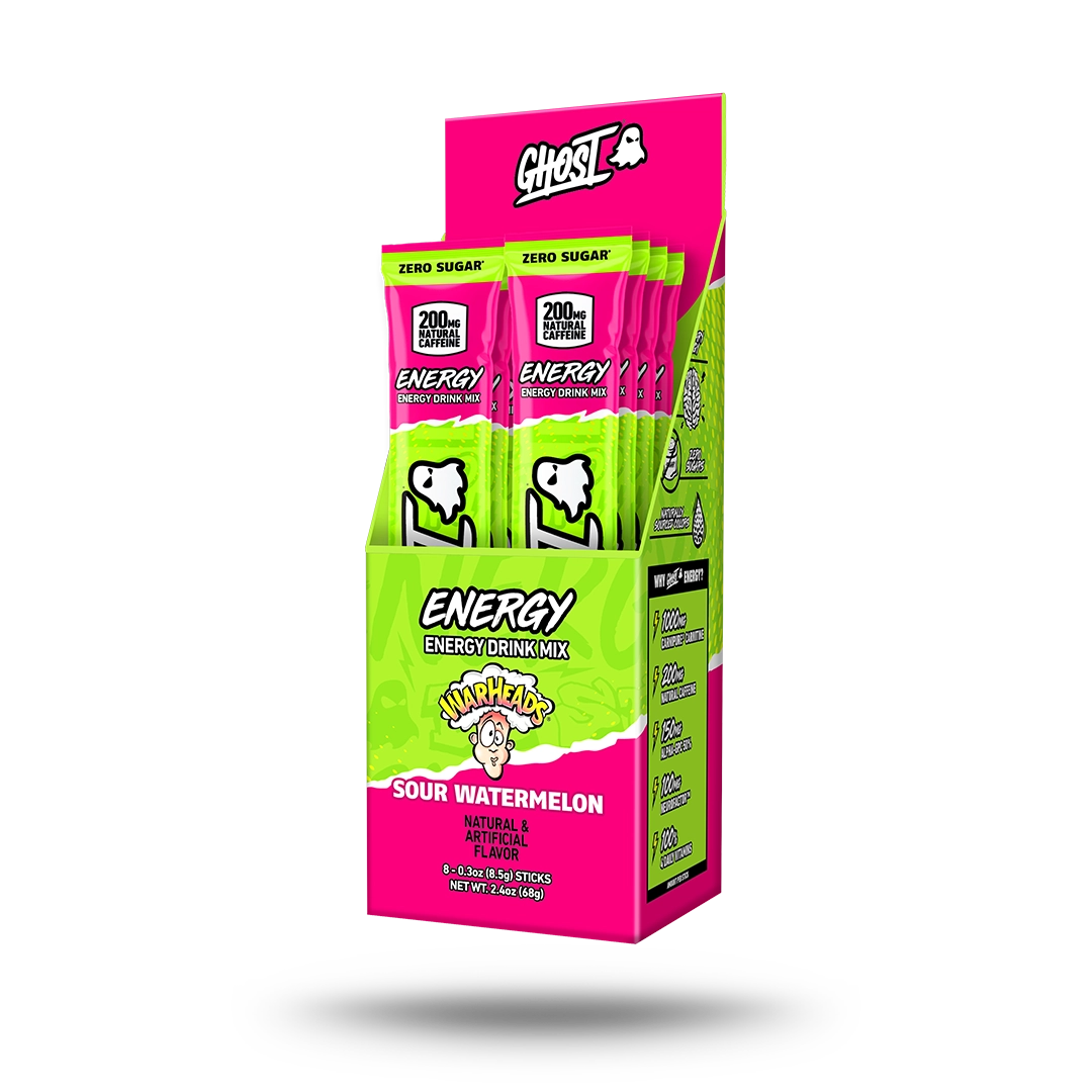 GHOST® ENERGY STICKS 8-PACK x WARHEADS® | SOUR WATERMELON