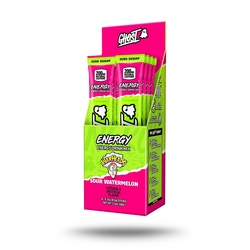 GHOST® ENERGY STICKS 8-PACK x WARHEADS® | SOUR WATERMELON