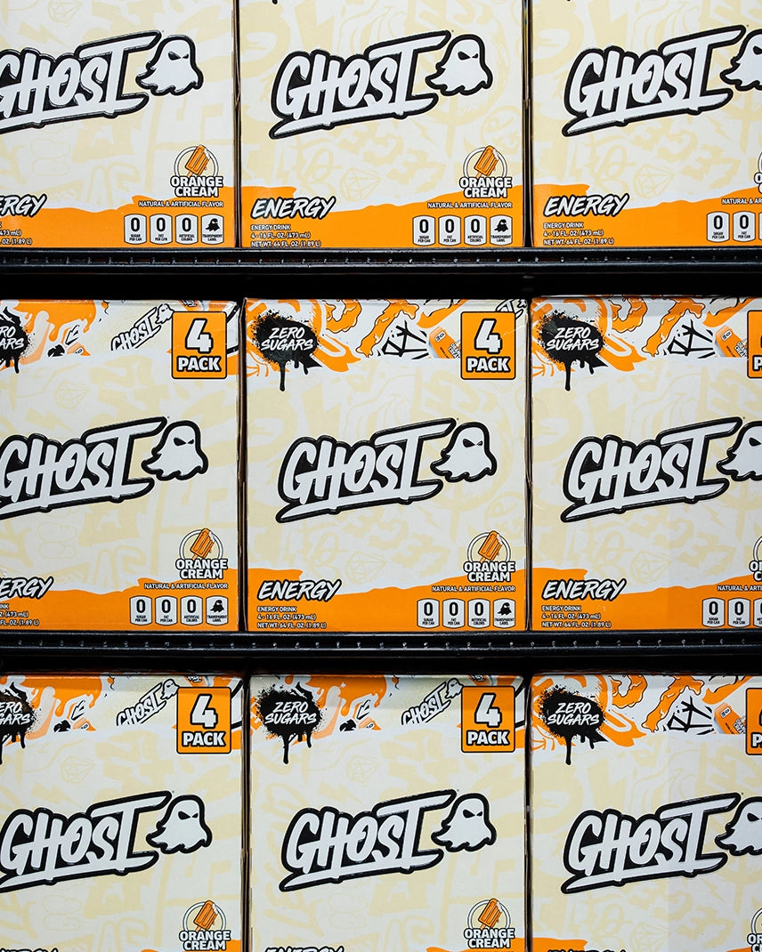 GHOST® ENERGY 4 PACK | ORANGE CREAM