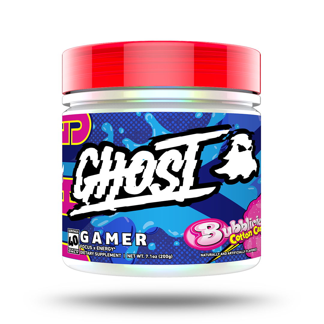 GHOST® Gamer x Bubblicious Cotton Candy