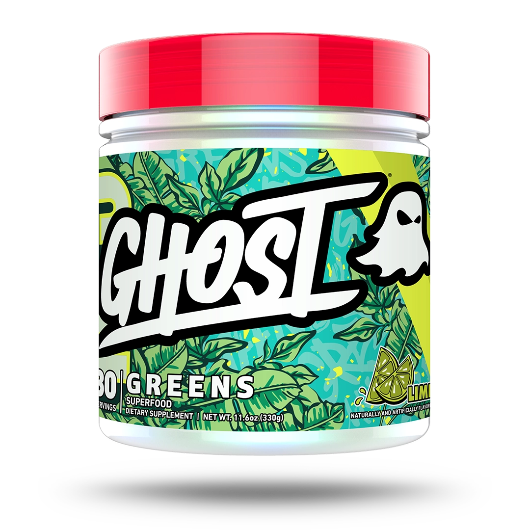 GHOST® GREENS | LIME | GREENS SUPERFOOD SUPPLEMENT