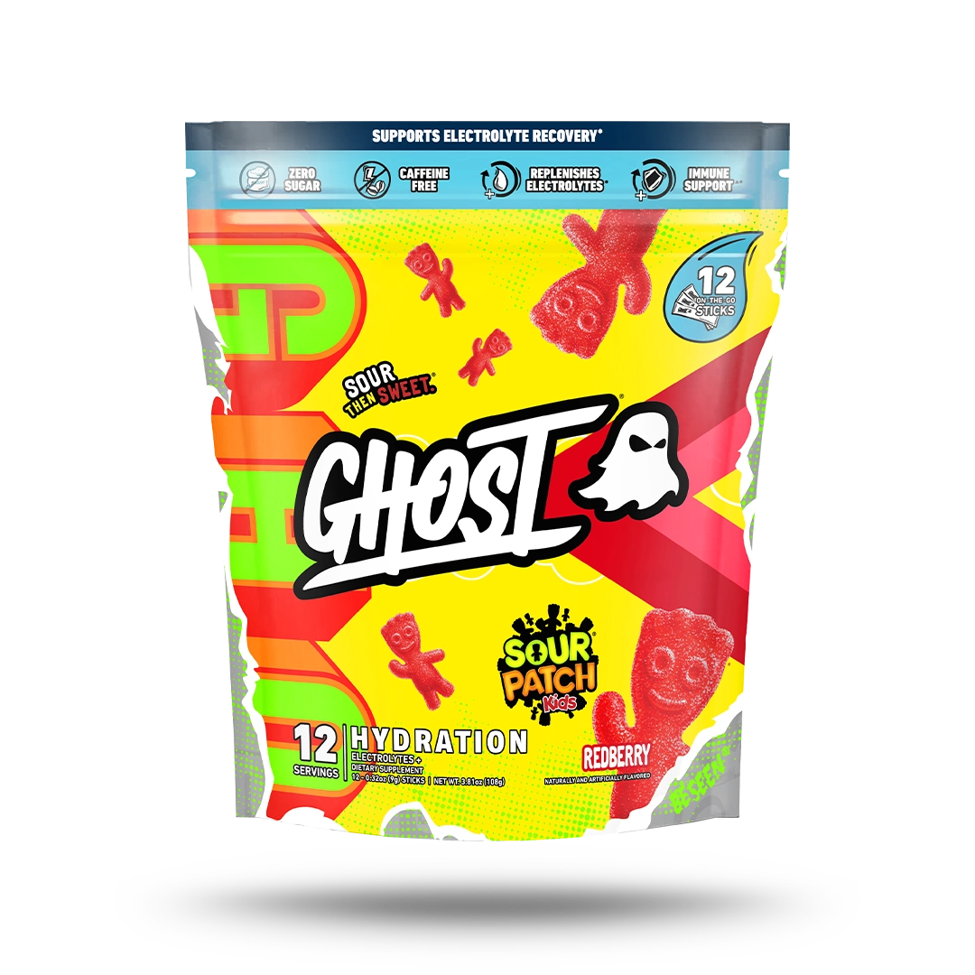 GHOST® HYDRATION STICKS 12-PACK x SOUR PATCH KIDS® | REDBERRY®
