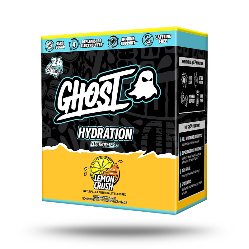 GHOST® HYDRATION STICKS 24-PACK | LEMON CRUSH