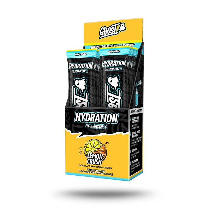 GHOST® HYDRATION STICKS 8-PACK | LEMON CRUSH