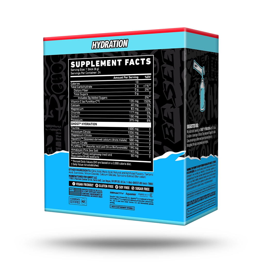 GHOST® HYDRATION STICKS 24-PACK | MERICA POP