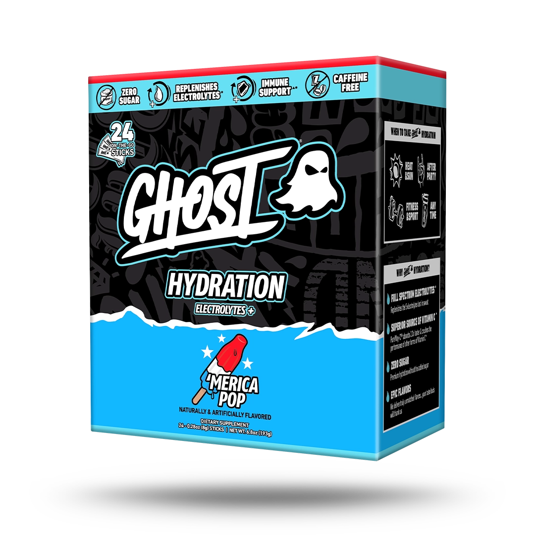 GHOST® HYDRATION STICKS 24-PACK | MERICA POP