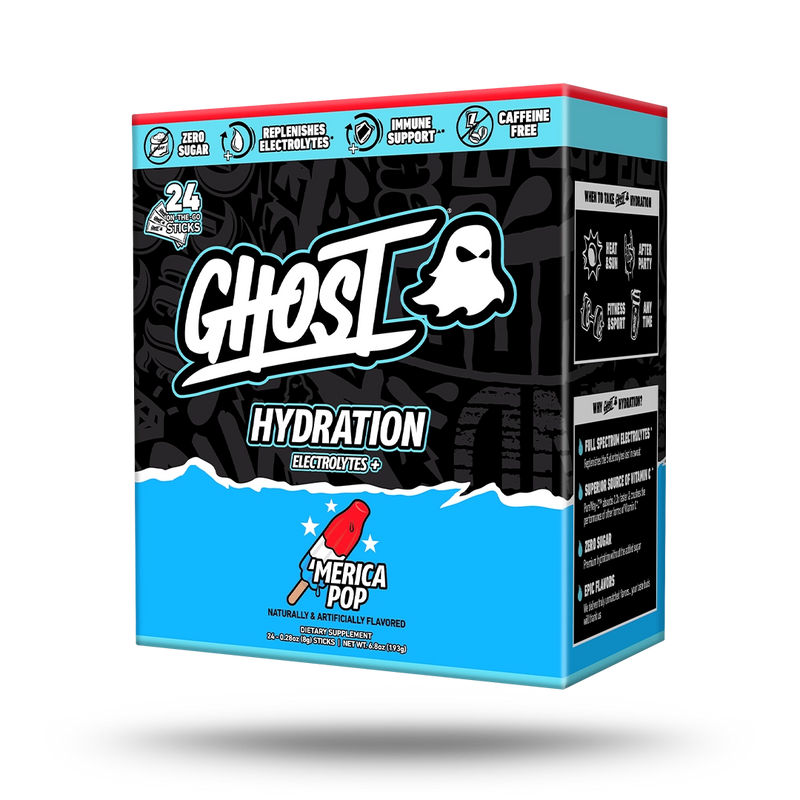 GHOST® HYDRATION STICKS 24-PACK | MERICA POP
