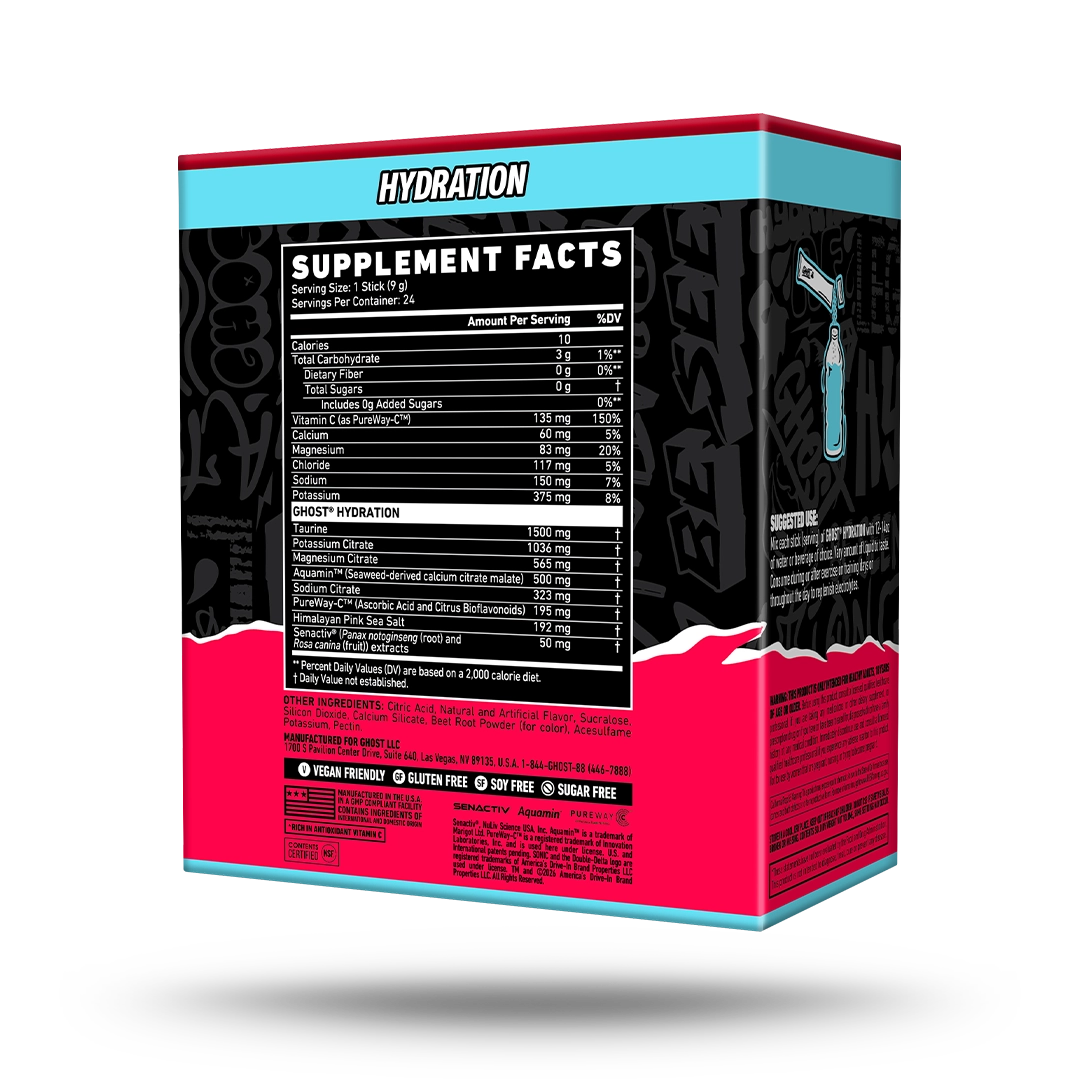 GHOST® HYDRATION STICKS 24-PACK x SONIC® | CHERRY LIMEADE
