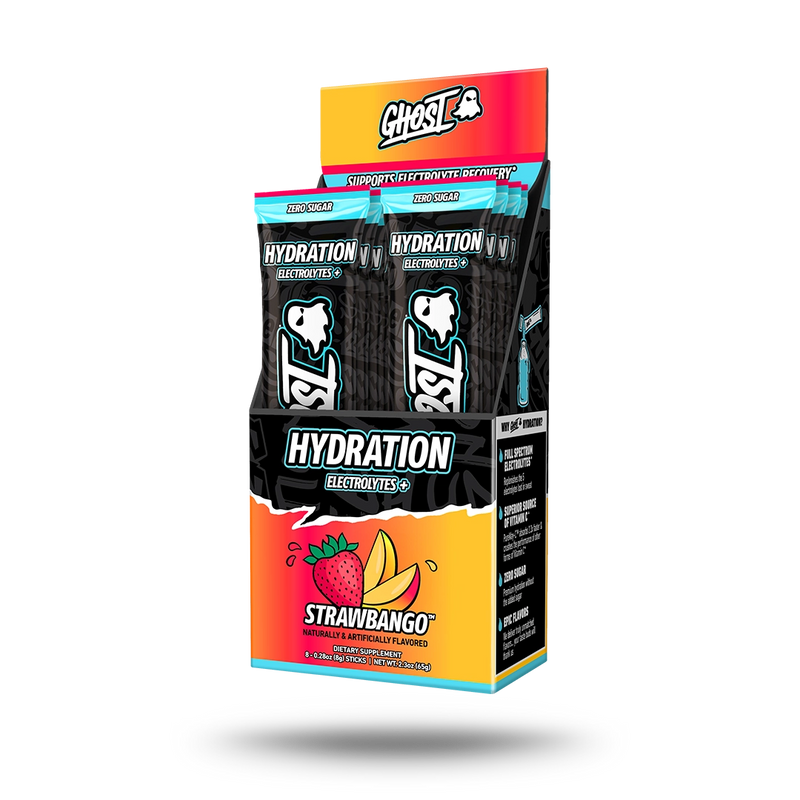 GHOST® HYDRATION STICKS 8-PACK | STRAWBANGO™